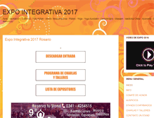Tablet Screenshot of expointegrativa.com